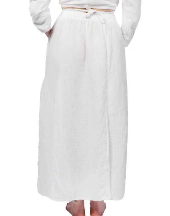 Stella White Skirt