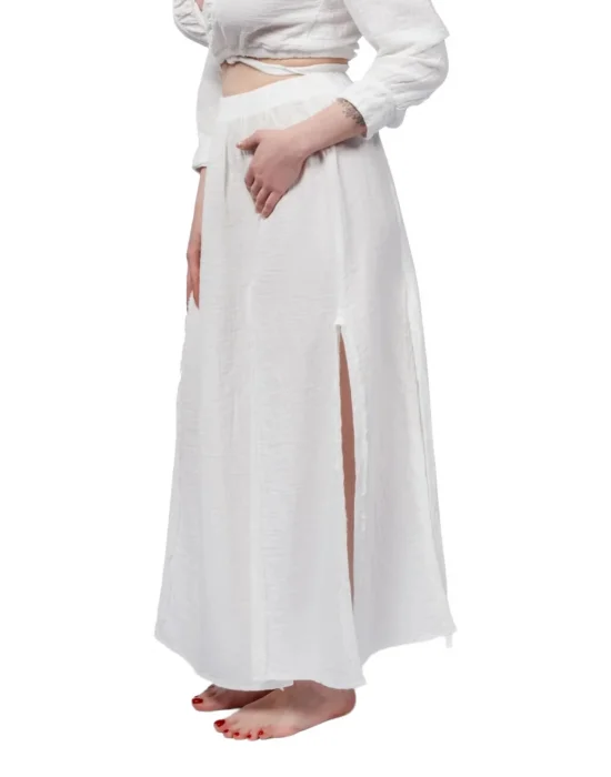 Stella White Skirt