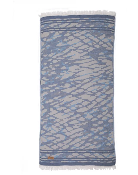 Tella Navy Blue Peshtemal