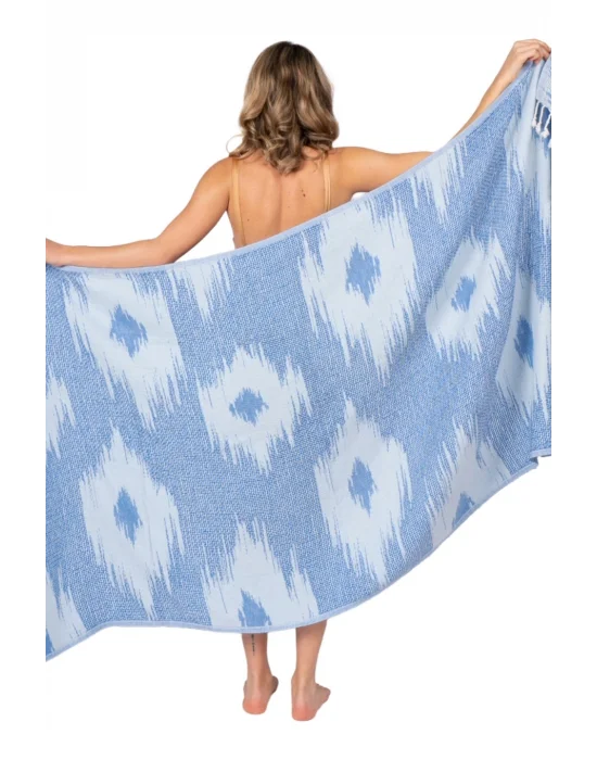 Teos Blue Peshtemal
