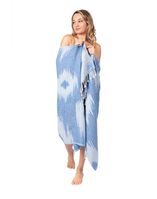 Teos Blue Peshtemal