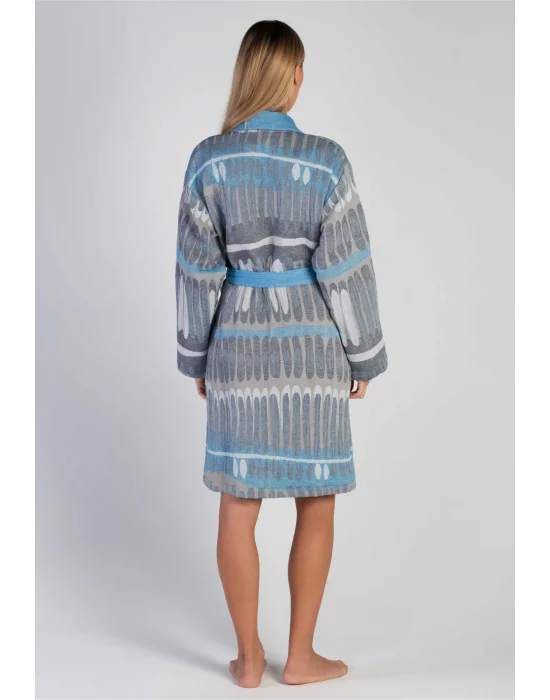 Tibia Blue Bathrobe