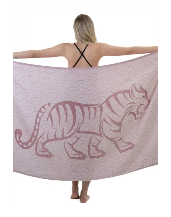 Tiger Red Peshtemal