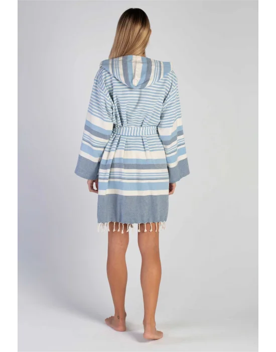 Torelia Blue Bathrobe