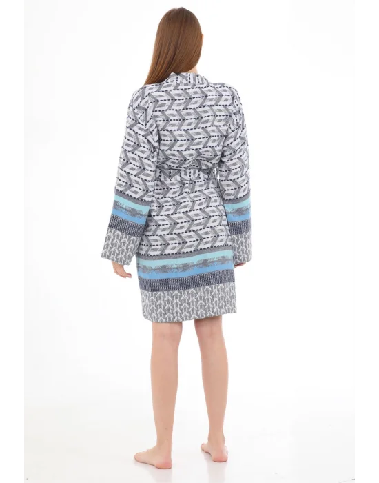Vitta Navy Blue Bathrobe