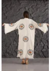 Eye Wooden Printed Kaftan