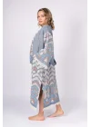 Acteon Blue Bathrobe