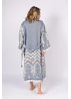 Acteon Blue Bathrobe