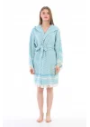 Alinda Turquoise Bathrobe