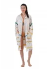 Amos Beige Bathrobe