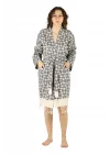Aphrodithe Black Bathrobe