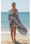 Apollonia Black & Grey Peshtemal