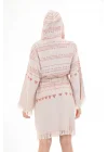 Aspendos Beige & Terra Bathrobe