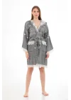 Aspendos Black Bathrobe