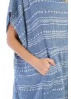 Aspendos Blue Surf Poncho