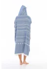 Aspendos Blue Surf Poncho