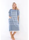 Aspendos Blue Surf Poncho