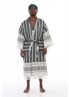 Astrea Black Bathrobe