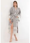 Astrea Grey Bathrobe