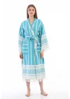 Astrea Turquoise Bathrobe