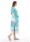 Astrea Turquoise Bathrobe