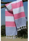 Boreas Peshtemal Rosa & Blu Denim