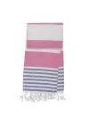 Boreas Peshtemal Rosa & Blu Denim