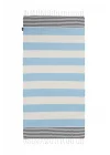 Boreas Soft Blue & Navy Blue Peshtemal
