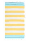 Boreas Yellow & Turquoise Peshtemal