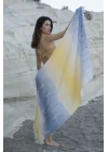 Cavoline Yellow & Blue Peshtemal