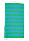 Clotho Green & Blue Peshtemal