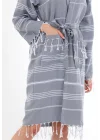 Didyma Anthracite Bathrobe