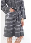 Didyma Black Bathrobe