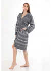 Didyma Black Bathrobe