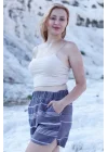 Didyma Navy Blue Beach Shorts