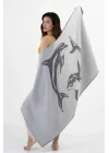 Dolphin Black Peshtemal (Sustainable Cotton)