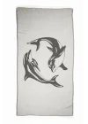 Dolphin Black Peshtemal (Sustainable Cotton)