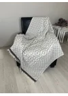 Drop Throw - Grey & Brown