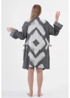 Edessa Black Bathrobe