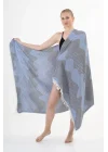 Halikarnassos Navy Blue & Light Blue Peshtemal
