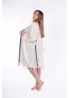 Hieron Beige Bathrobe