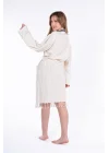 Hieron Beige Bathrobe
