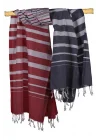 Kanesh Navy Blue & Red Peshtemal