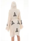 Kelim Wooden Stamp Bathrobe