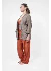 Atelier Chaputs Linen Green Kimono One-Size