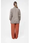 Atelier Chaputs Linen Green Kimono One-Size