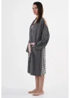 Lady Black Bathrobe