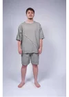 Atelier Chaputs Linen Gray Shorts