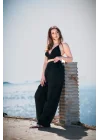 Ateiler Chaputs Linen Lira Black Pants One-Size