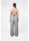 Ateiler Chaputs Linen Grey Utility Pant One-Size